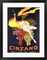 Framed Art Cinzano Brut by Leonetto Cappiello Wall Decor 18x24 Artwork
